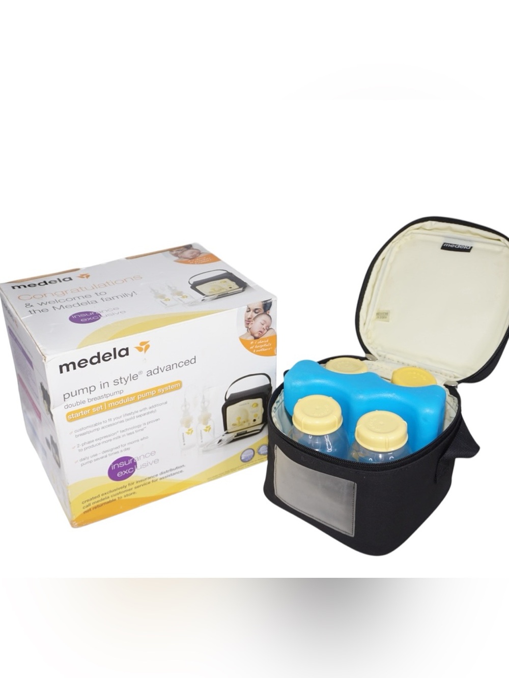 Medela Pump In Style Advanced Breast Pump System + Breastmilk Cooler Set